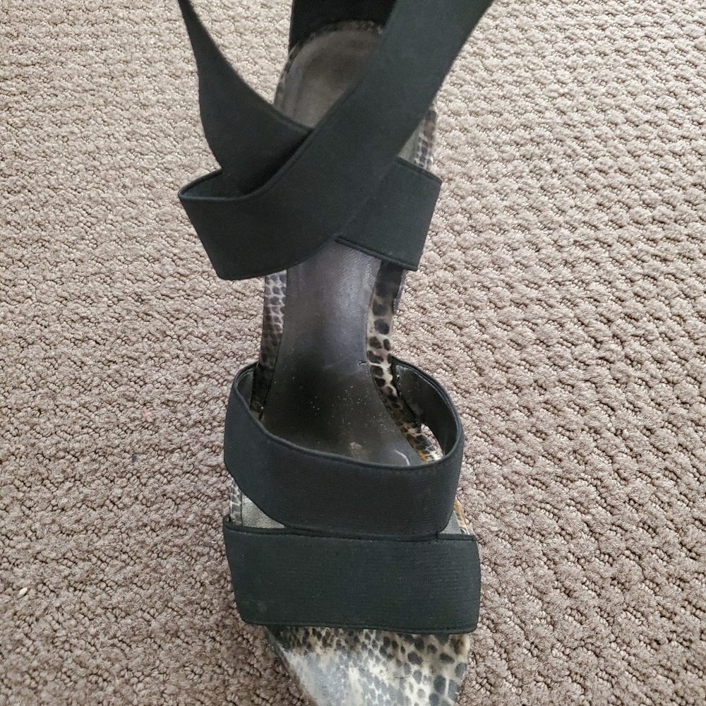 Snake Platform Heels - Picture 2 of 4